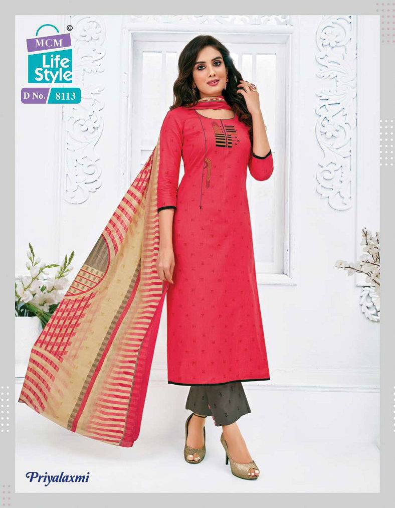 Mcm Lifestyle Priyalaxmi 22 Casual Daily Wear Cotton Printed Dress Material Collection